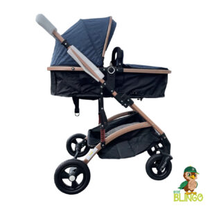 Coche Moises Reversible Gris Azulado